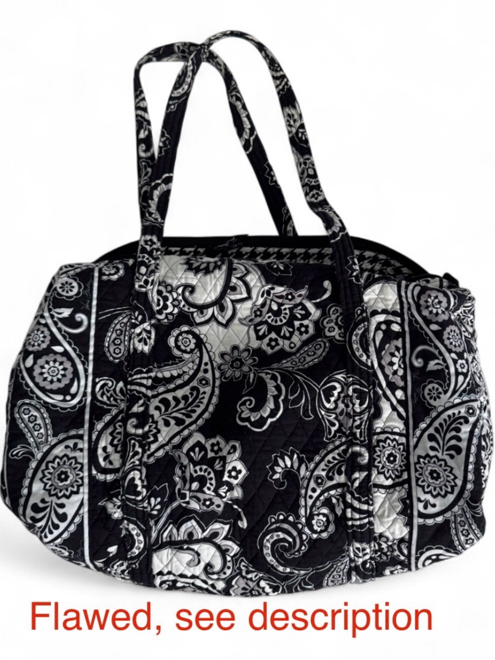 Vera Bradley Paisley Duffle Carryon Bag